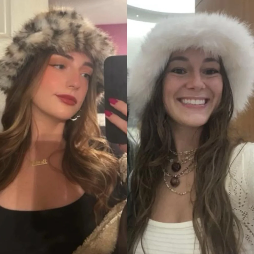 Free People X Unreal Fur ICE Queen Bucket Hat